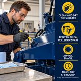 Paintmaster Machinery Enamel: application specifications