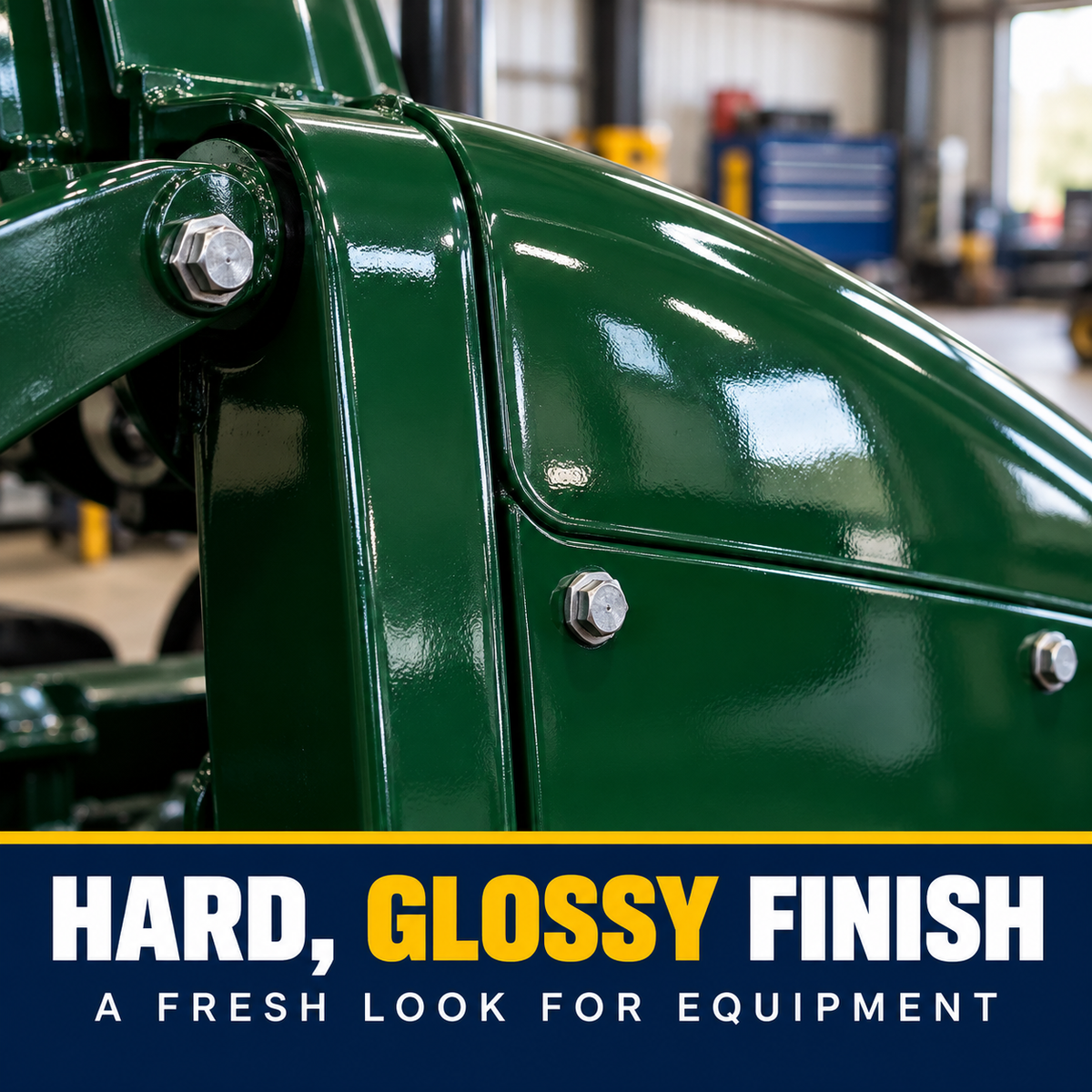 Paintmaster Machinery Enamel: gloss finish