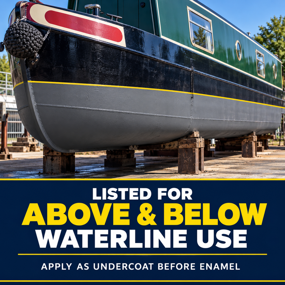 Paintmaster Boat & Barge Primer Undercoat: above below waterline