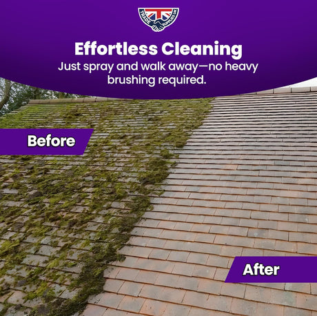 Extreme Clean Moss & Algae Remover – High Strength Formula