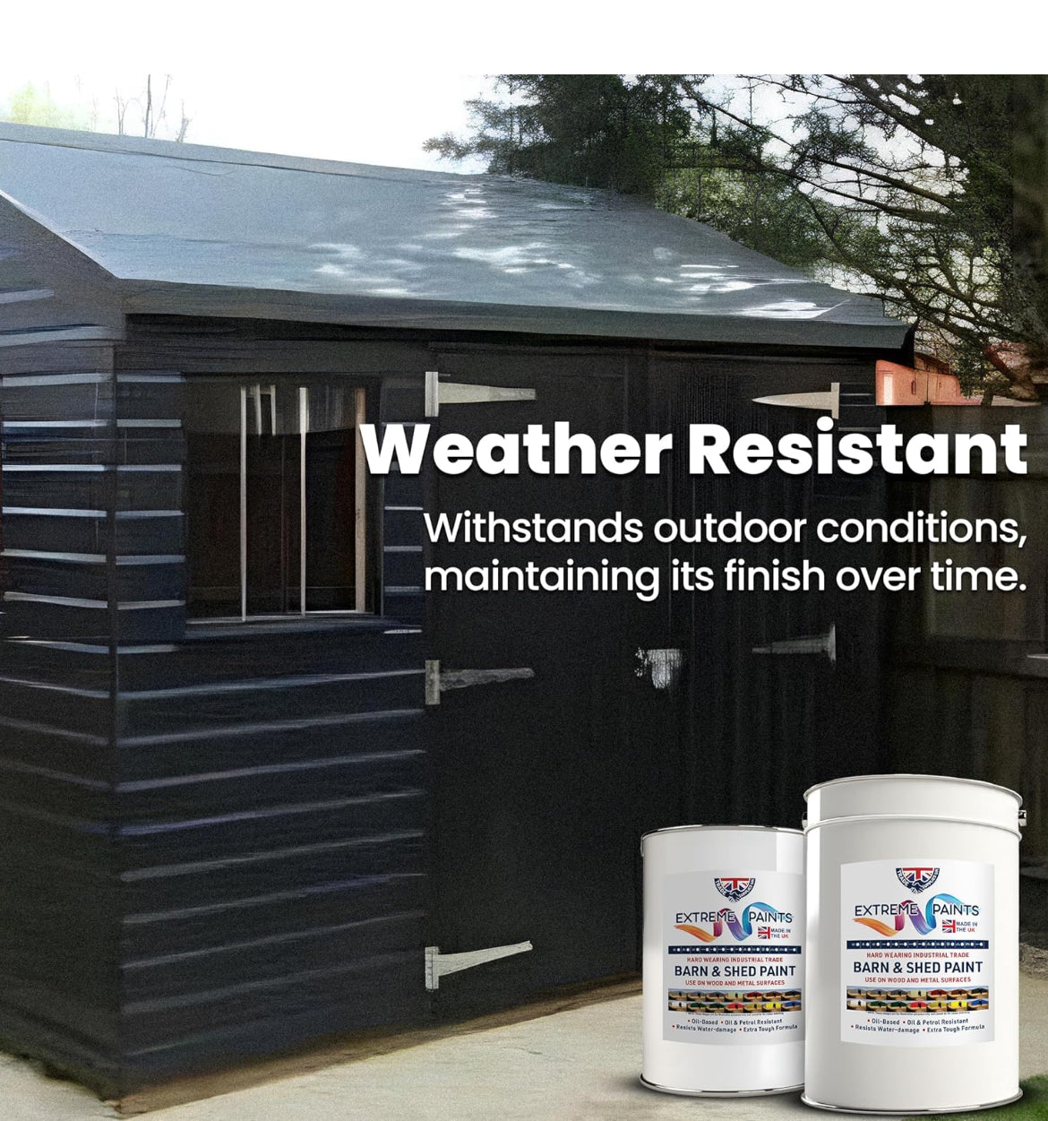 Extreme Paints Barn & Shed Paint – Acrylic Oxide Gloss