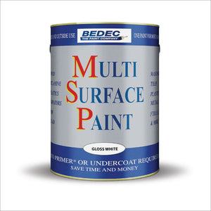 Bedec Multi Surface Paint Soft Gloss for Interior and Exterior 5L