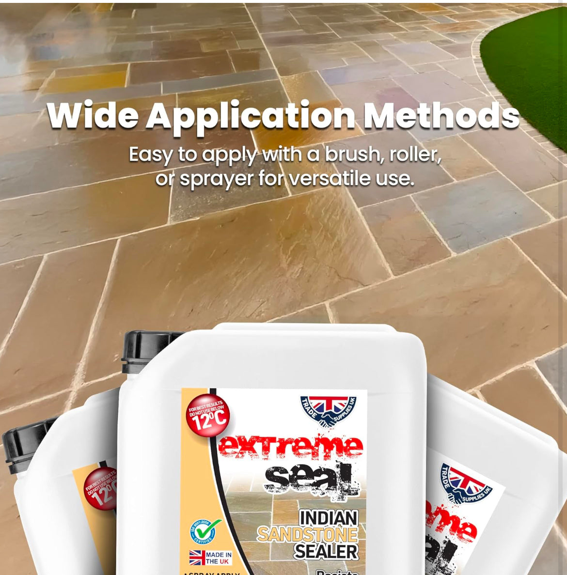 Extreme Seal Indian Sandstone Sealer – Ultimate Protection