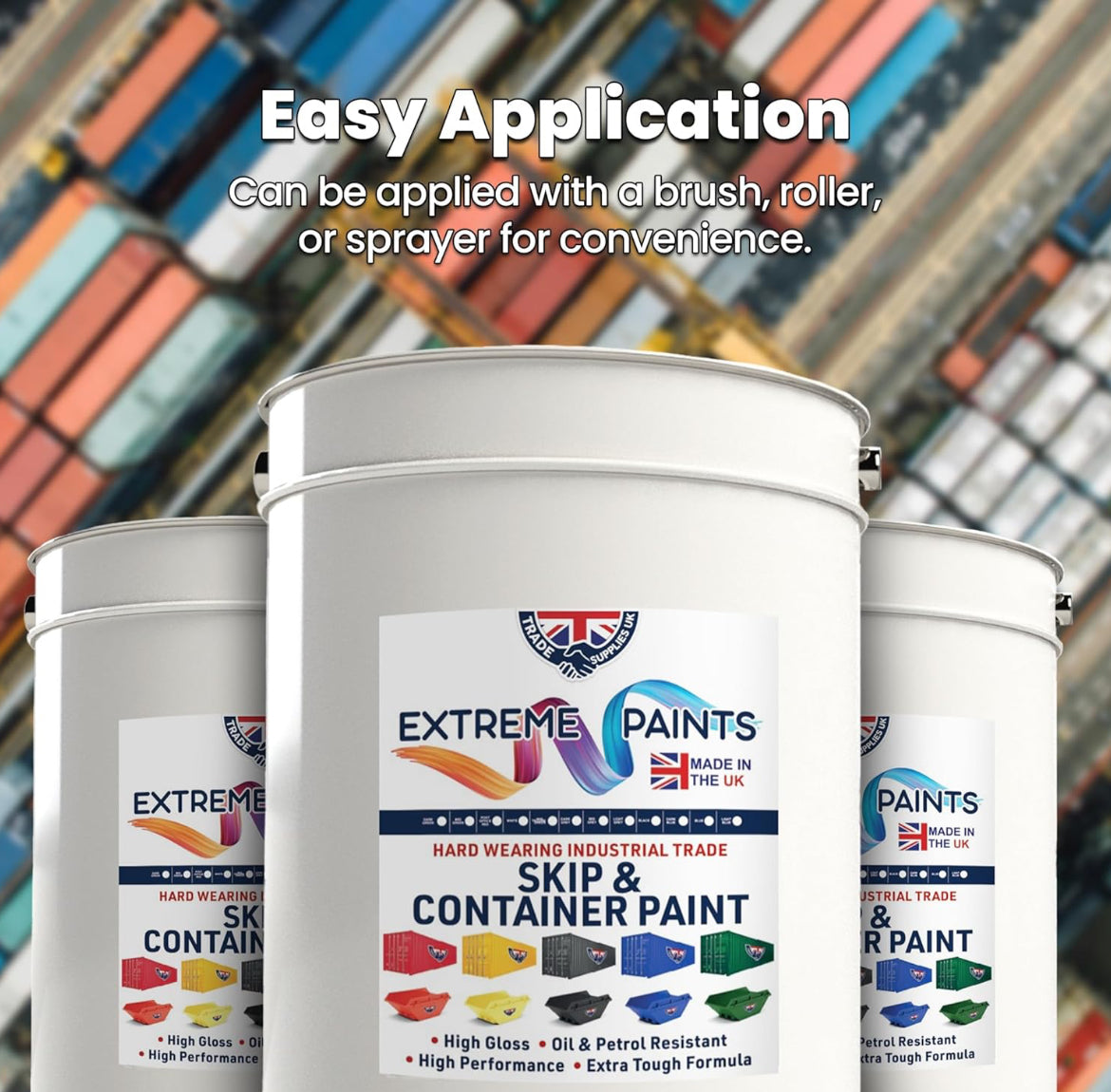 Extreme Paints Skip & Container Paint – Anti Corrosive