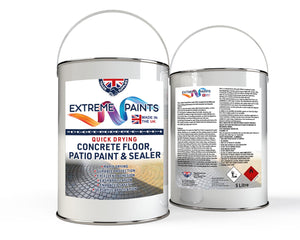 EXTREME QUICK DRYING CONCRETE FLOOR, PATIO PAINT & SEALER