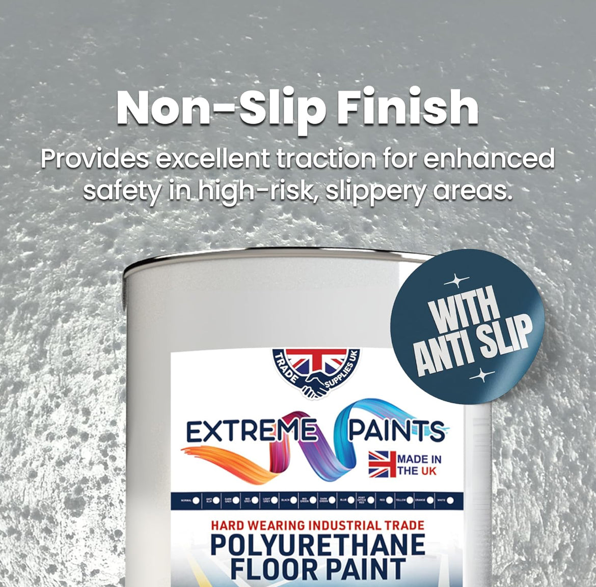 Extreme Paints Industrial-Grade Polyurethane Floor Paint
