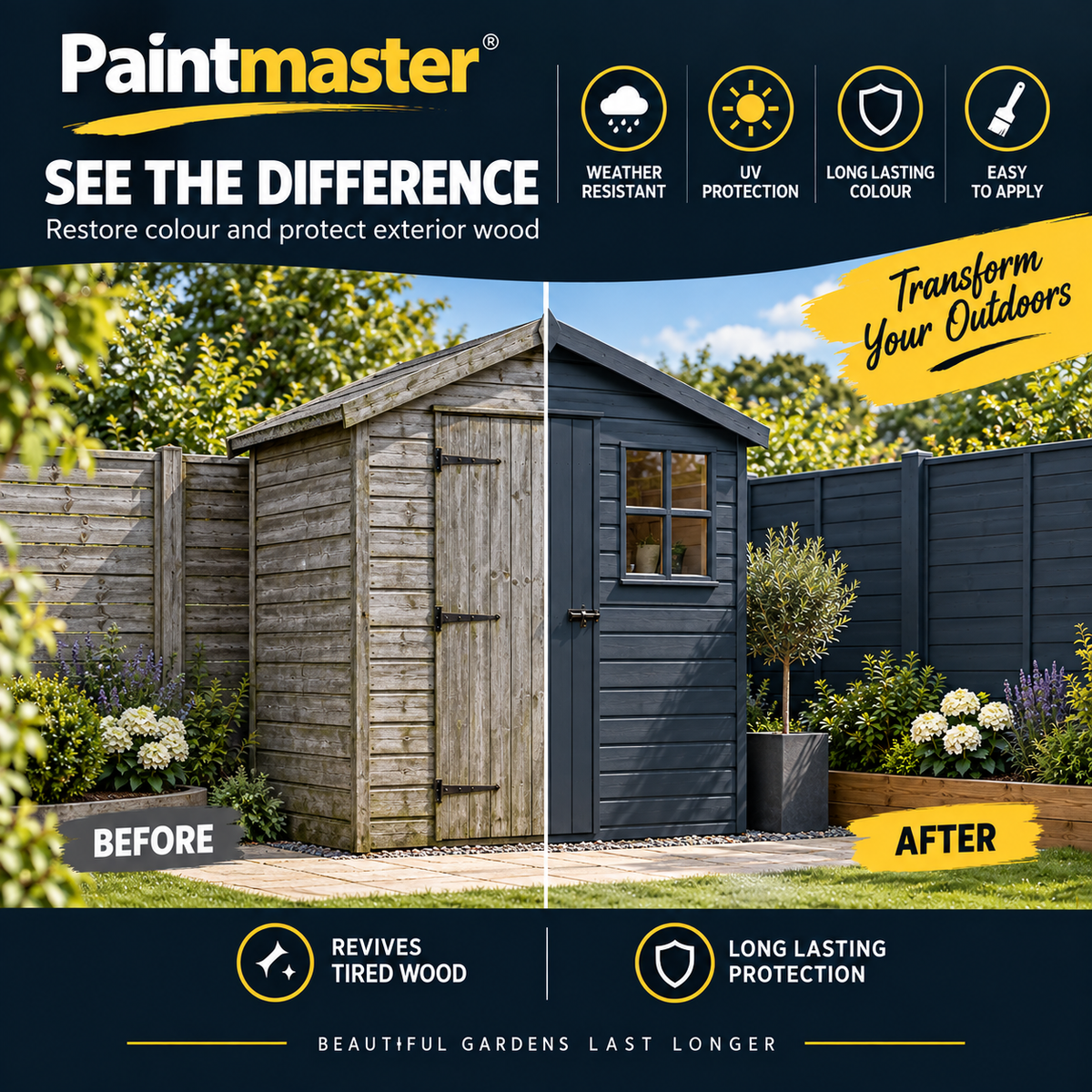 Paintmaster Shed & Fence Paint