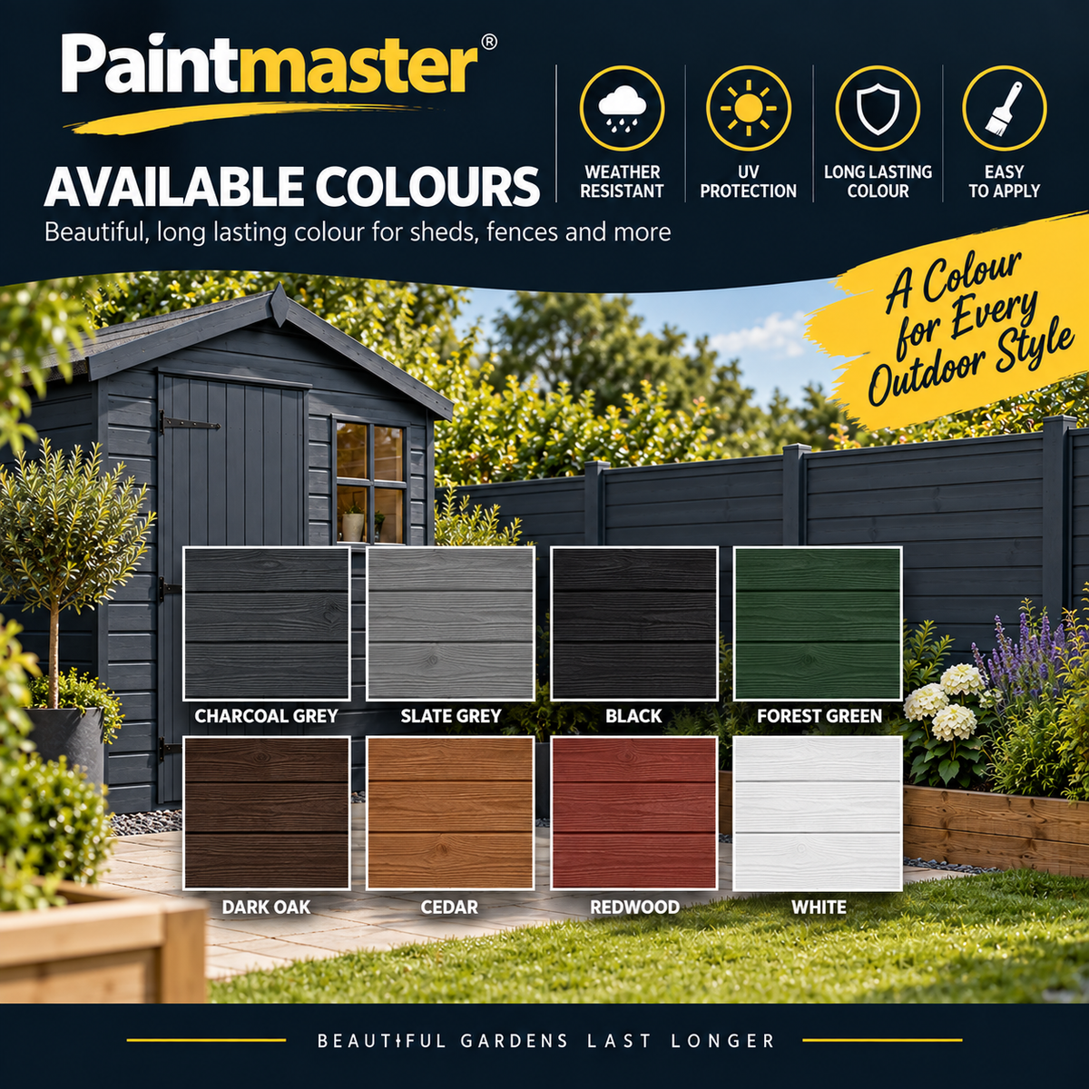 Paintmaster Shed & Fence Paint
