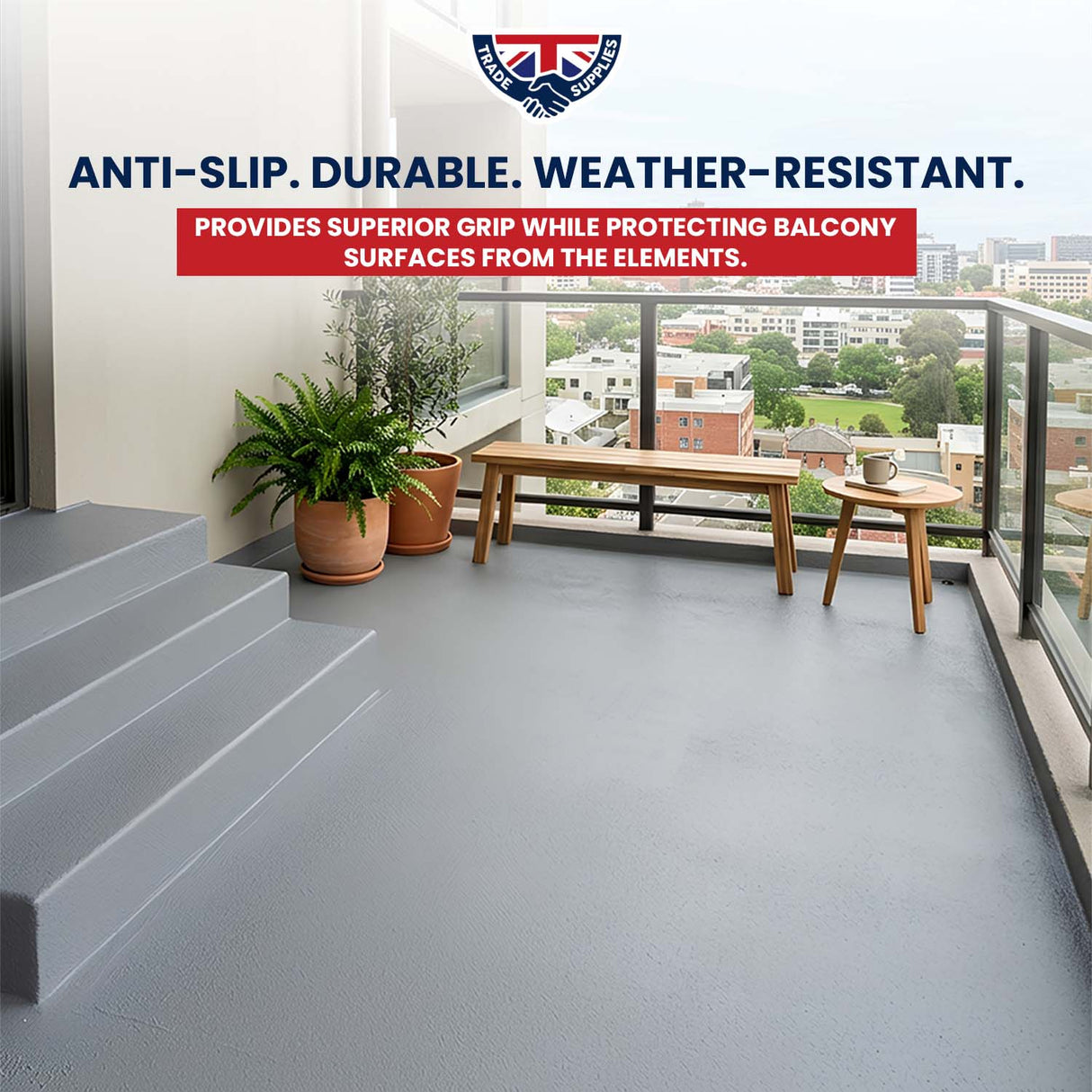 Extreme Anti-Slip Balcony Paint