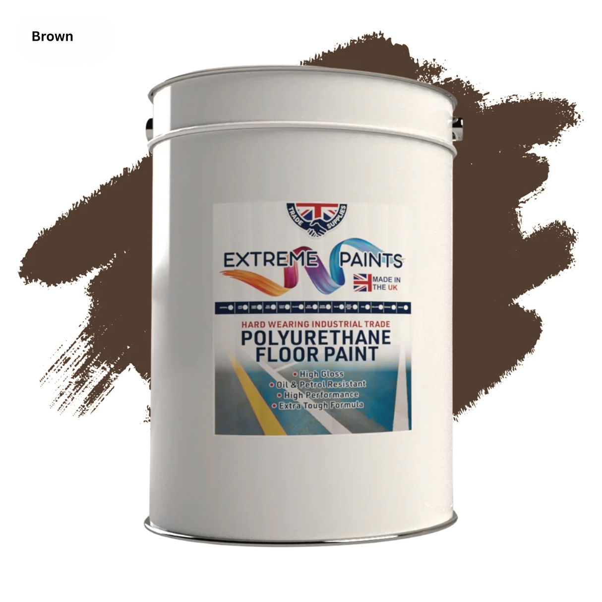 Extreme Polyurethane Industrial-Grade Floor Paint (Durable & Resistant)