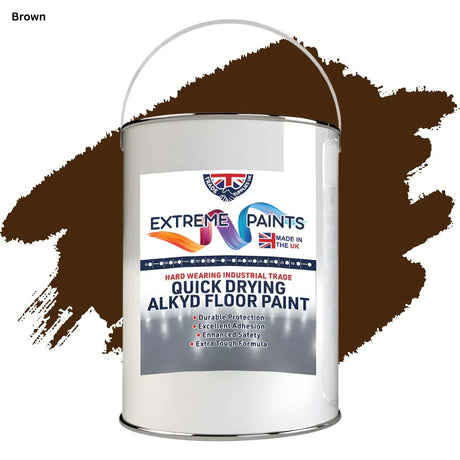 Extreme Quick-Dry Alkyd Floor Paint for Concrete Surfaces