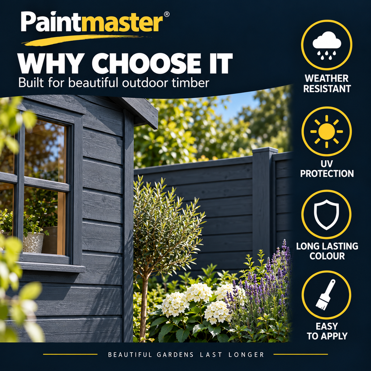 Paintmaster Shed & Fence Paint