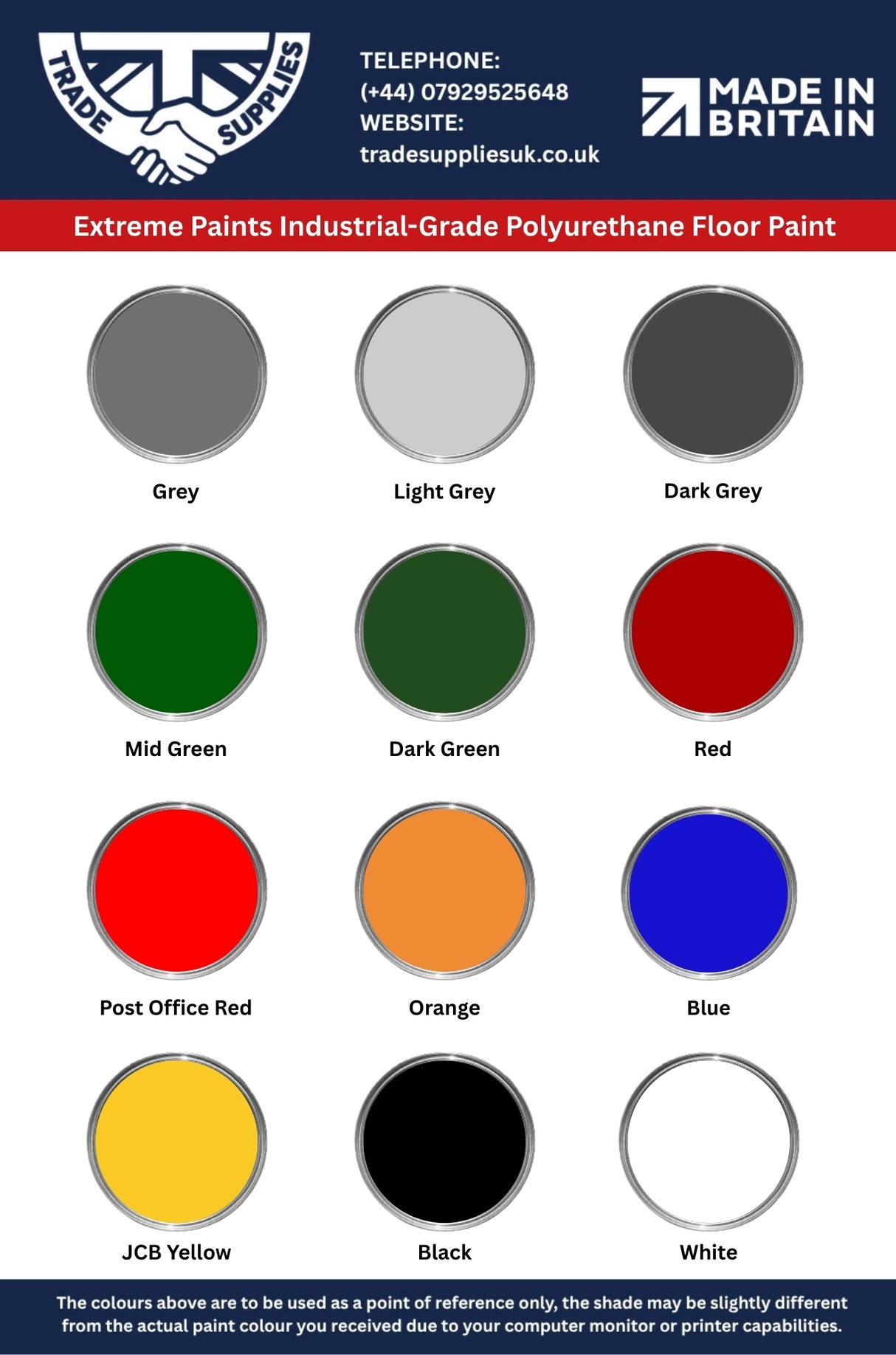 Extreme Paints Industrial-Grade Polyurethane Floor Paint
