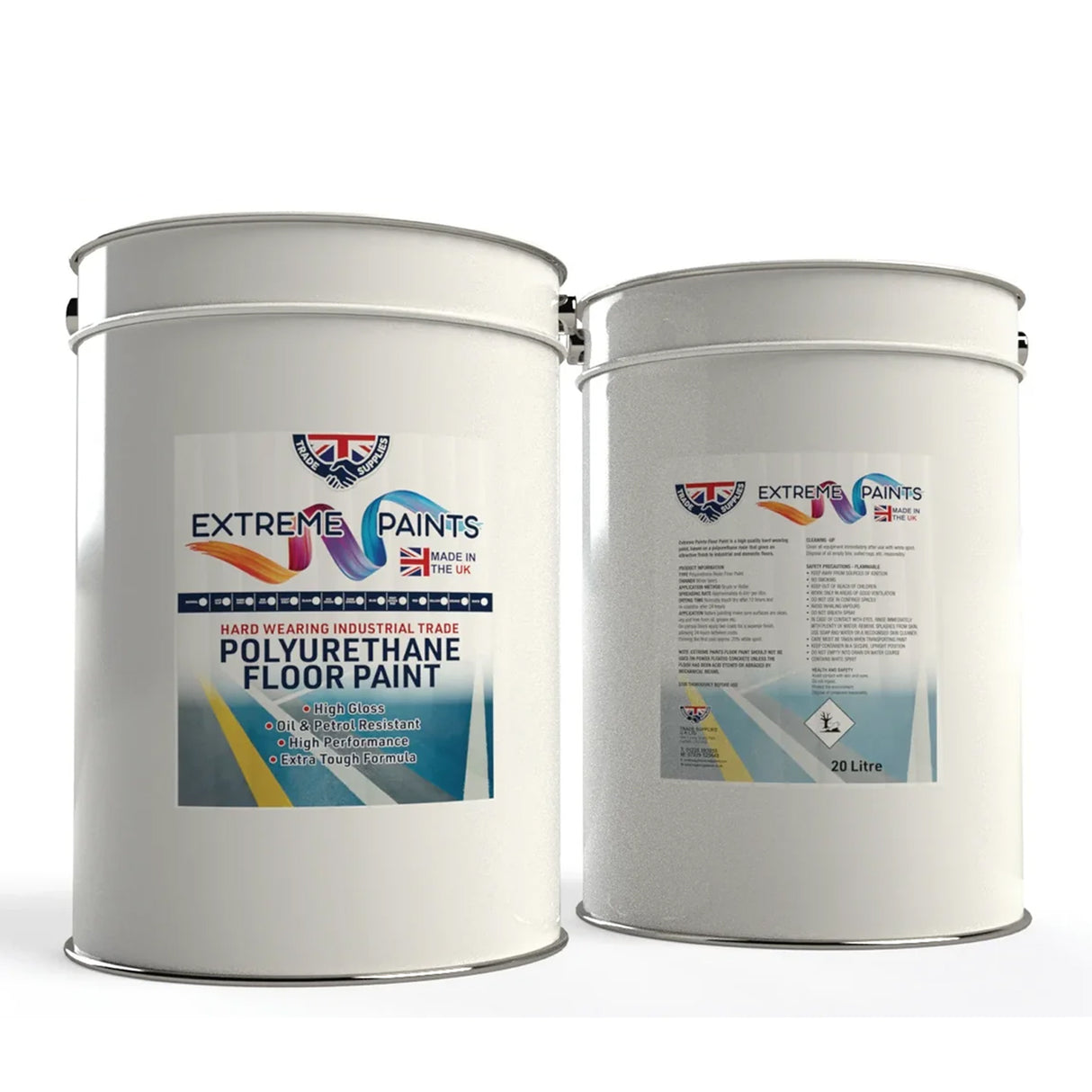 Extreme Paints Industrial-Grade Polyurethane Floor Paint