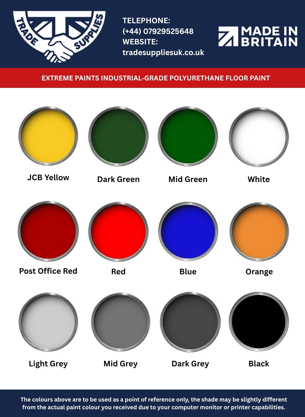 Extreme Paints Industrial-Grade Polyurethane Floor Paint