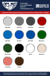 Extreme Paints Quick-Drying Concrete Floor  Paint + Sealer