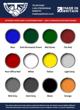 Extreme Paints Skip & Container Paint – Anti Corrosive