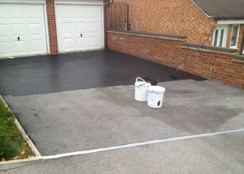 GREY EXTREME SEAL TARMAC DRIVEWAY PAINT AND SEALER ALL IN ONE