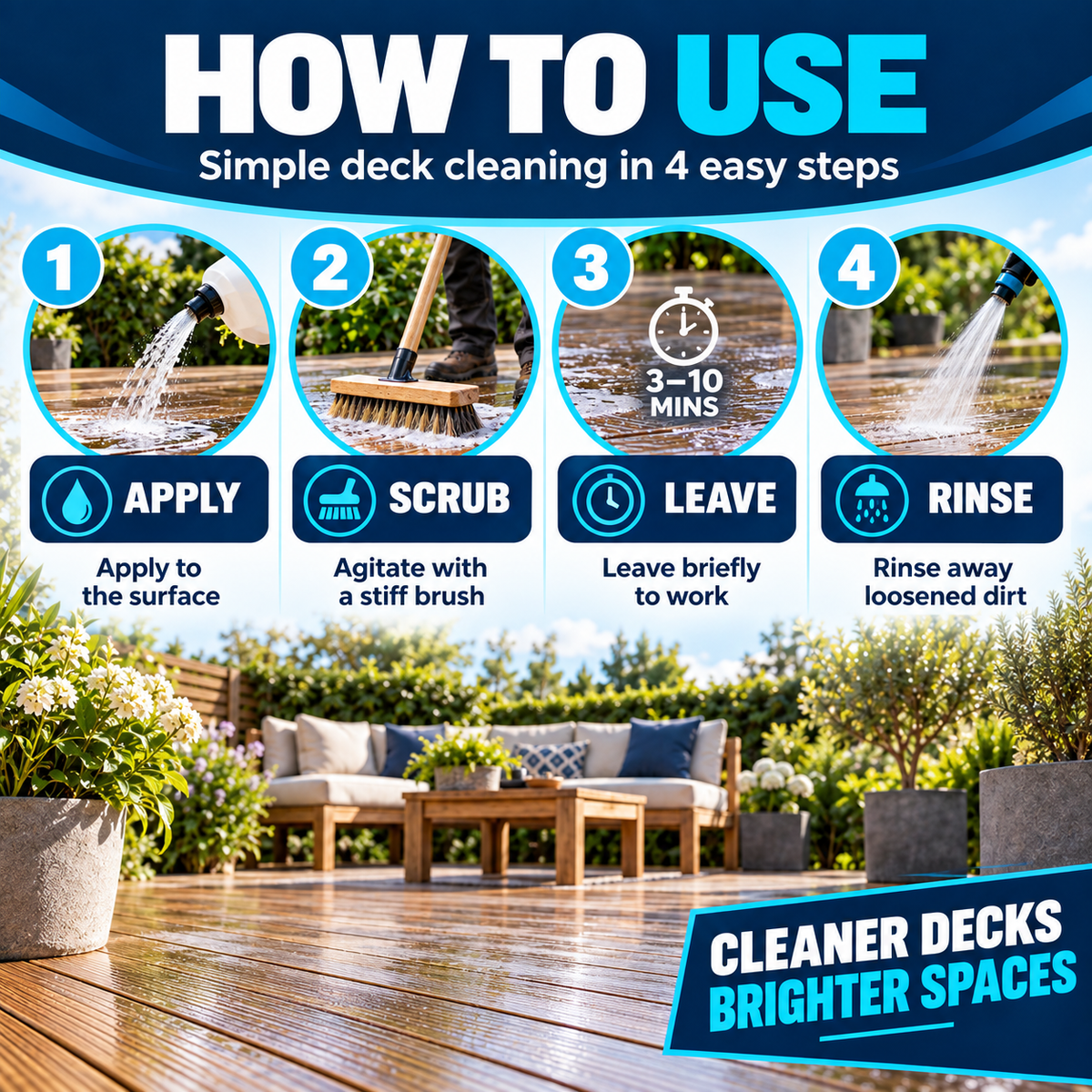 Extreme Clean Decking Cleaner