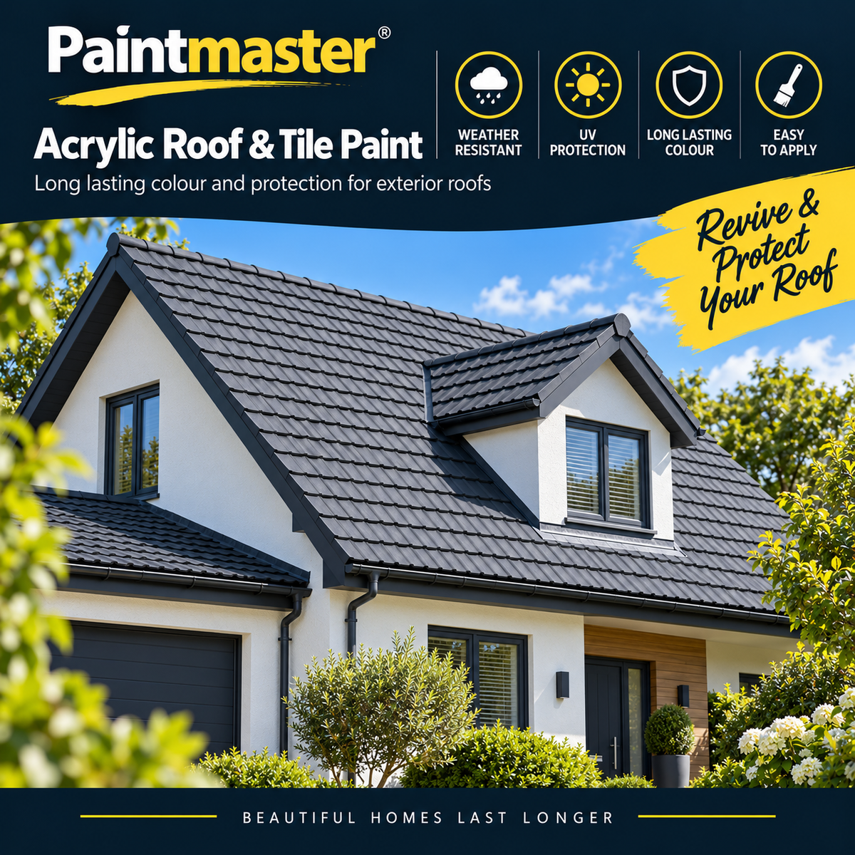 Paintmaster Acrylic Roof & Tile Paint
