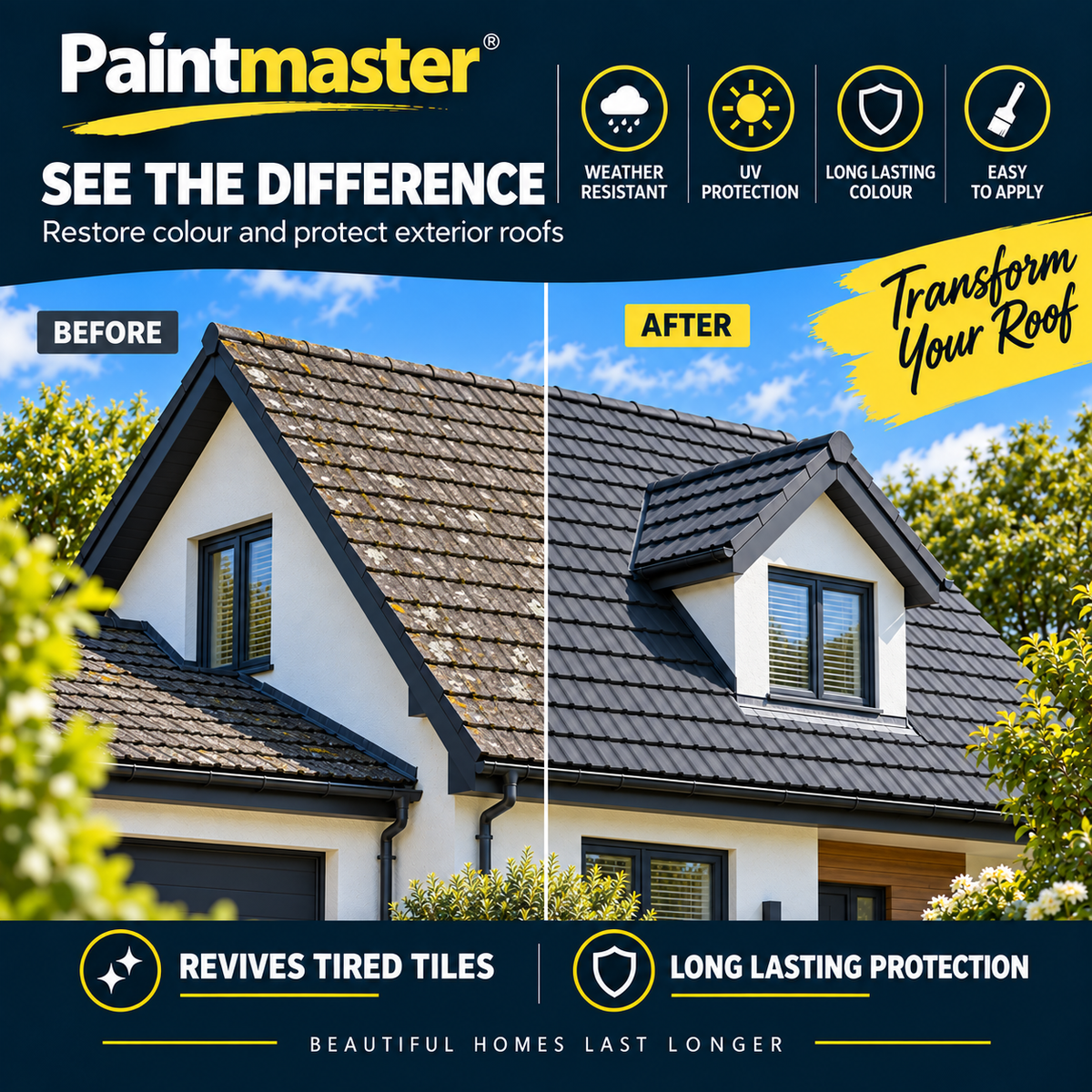Paintmaster Acrylic Roof & Tile Paint