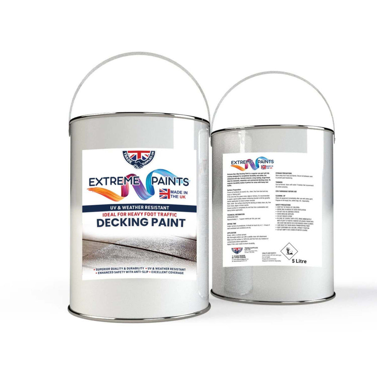 Extreme Decking Paint UV and Weather Resistant