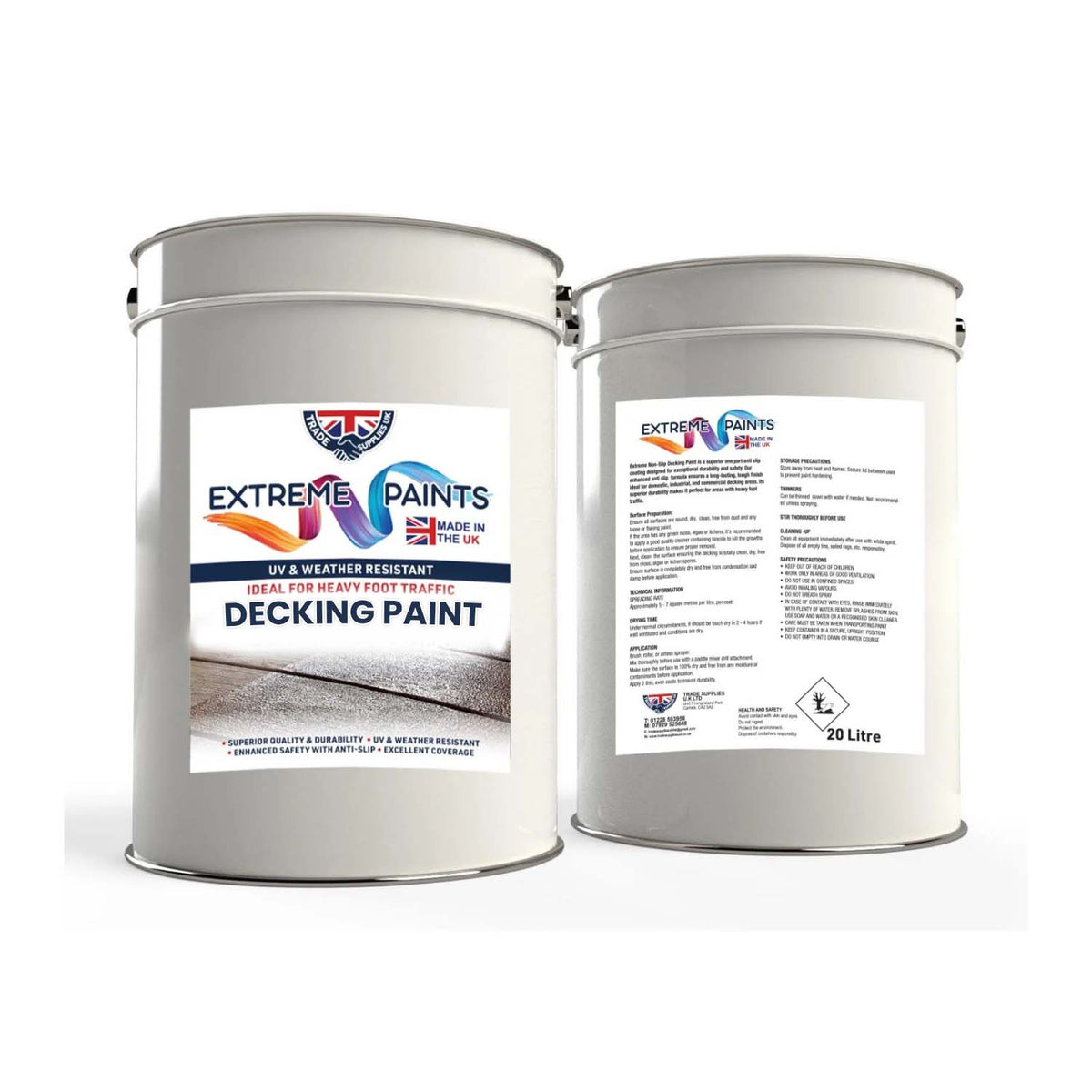 Extreme Decking Paint UV and Weather Resistant