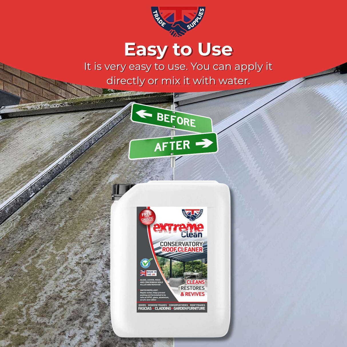 Extreme Clean Conservatory Roof Cleaner