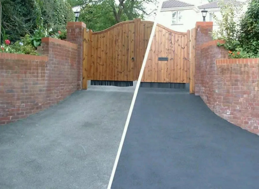 Light GREY EXTREME SEAL TARMAC DRIVEWAY PAINT AND SEALER ALL IN ONE