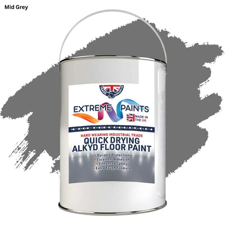 Extreme Quick-Dry Alkyd Floor Paint for Concrete Surfaces