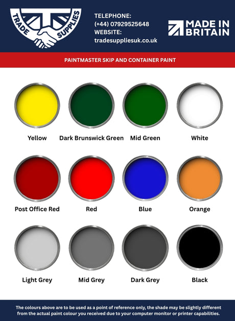 Paintmaster Skip & Container Paint – Anti Corrosive