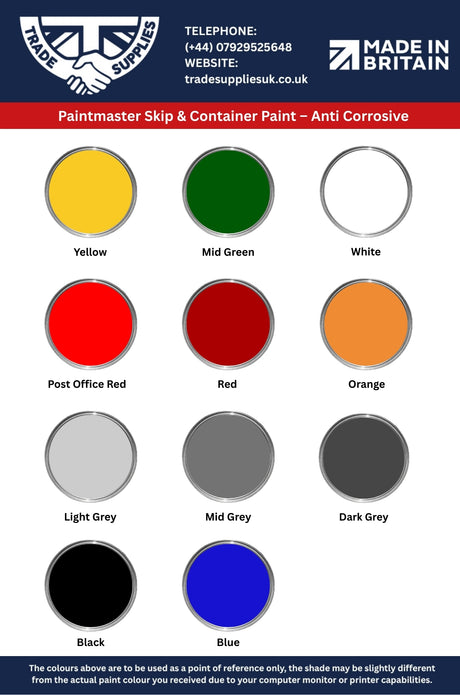 Paintmaster Skip & Container Paint – Anti Corrosive