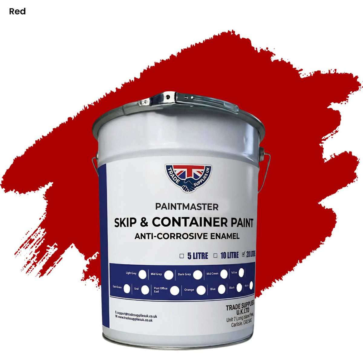 Paintmaster Skip & Container Paint for Anti-Corrosive Enamel