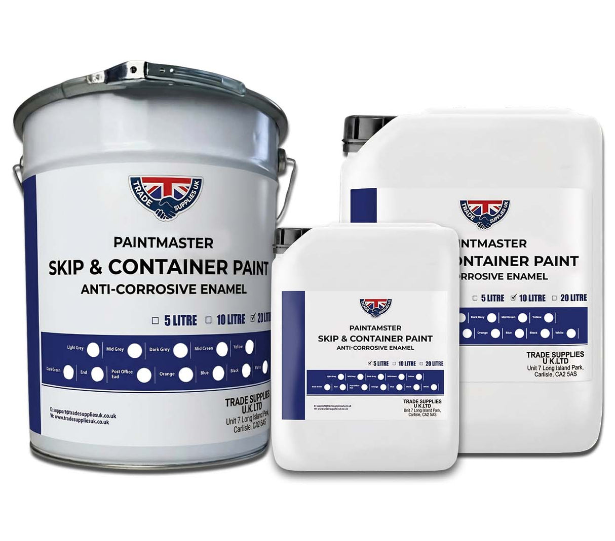 Paintmaster Skip & Container Paint for Anti-Corrosive Enamel