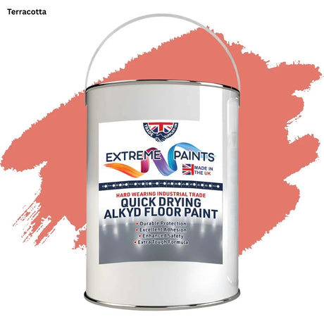 Extreme Quick-Dry Alkyd Floor Paint for Concrete Surfaces