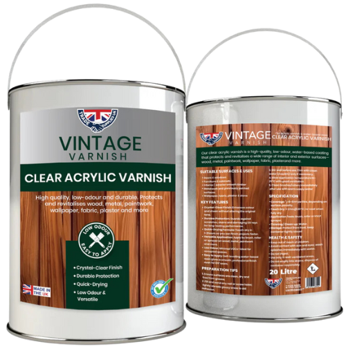 Vintage Varnish Clear Acrylic Varnish