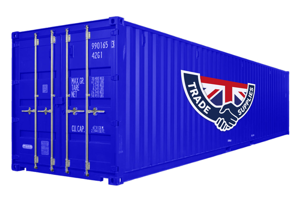 Blue Extreme Skip and Container Paint 