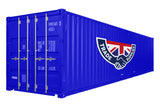 Blue Extreme Skip and Container Paint 