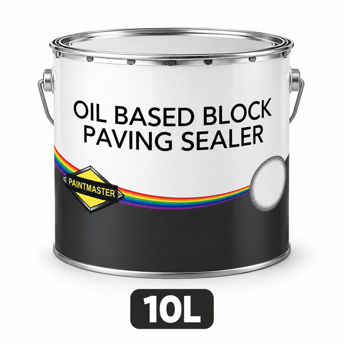 Paintmaster clear oil based block paving sealer 10L illustrative packshot