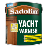 Sadolin Yacht Varnish Clear Gloss Durable Wood Finish